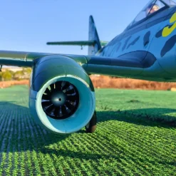 ✨🔄 Upgraded! Dynam Messerschmitt Me-262 V3 6S 12-Blade Twin 70mm EDF Jet 1.5m w/ Flaps