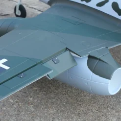 ✨🔄 Upgraded! Dynam Messerschmitt Me-262 V3 6S 12-Blade Twin 70mm EDF Jet 1.5m w/ Flaps