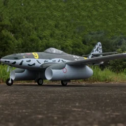 ✨🔄 Upgraded! Dynam Messerschmitt Me-262 V3 6S 12-Blade Twin 70mm EDF Jet 1.5m w/ Flaps
