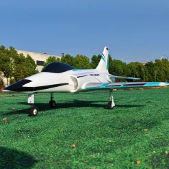 ✨🔄 Upgraded! Dynam Meteor V4 Blue 12-Blade 4S 70mm RC Beginner EDF Jet w/ Flaps
