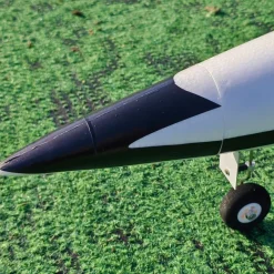 ✨🔄 Upgraded! Dynam Meteor V4 Blue 12-Blade 4S 70mm RC Beginner EDF Jet w/ Flaps