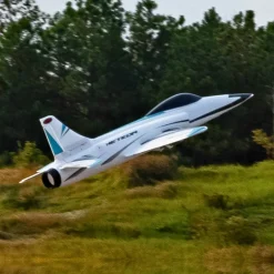 ✨🔄 Upgraded! Dynam Meteor V4 Blue 12-Blade 4S 70mm RC Beginner EDF Jet w/ Flaps