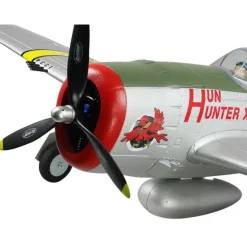 ✨🔄 Upgraded! Dynam P-47D Thunderbolt V2 4S RC Warbird Plane 1220mm w/ Flaps