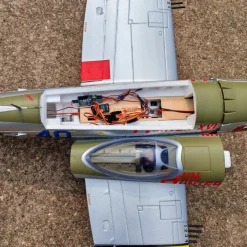 ✨🔄 Upgraded! Dynam P-47D Thunderbolt V2 4S RC Warbird Plane 1220mm w/ Flaps