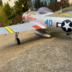 ✨🔄 Upgraded! Dynam P-47D Thunderbolt V2 4S RC Warbird Plane 1220mm w/ Flaps
