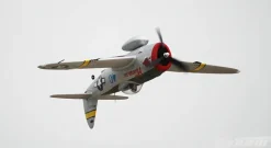✨🔄 Upgraded! Dynam P-47D Thunderbolt V2 4S RC Warbird Plane 1220mm w/ Flaps