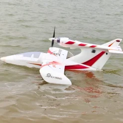 ✨🔄 Upgraded! Dynam Seawind V2 Red 4S RC Beginner Seaplane 1220mm Wingspan w/o Landing Gear