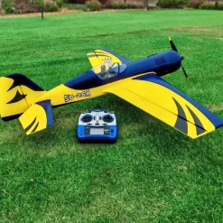 ✨🔄 Upgraded! Dynam Sukhoi SU-26M V2 Blue 4S Aerobatic 3D Sport RC Plane 1200mm Wingspan