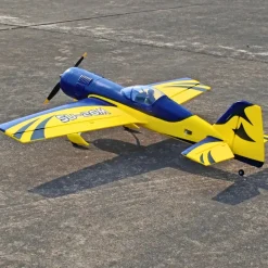 ✨🔄 Upgraded! Dynam Sukhoi SU-26M V2 Blue 4S Aerobatic 3D Sport RC Plane 1200mm Wingspan