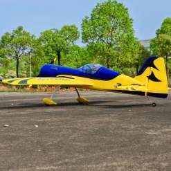 ✨🔄 Upgraded! Dynam Sukhoi SU-26M V2 Blue 4S Aerobatic 3D Sport RC Plane 1200mm Wingspan