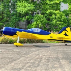 ✨🔄 Upgraded! Dynam Sukhoi SU-26M V2 Blue 4S Aerobatic 3D Sport RC Plane 1200mm Wingspan