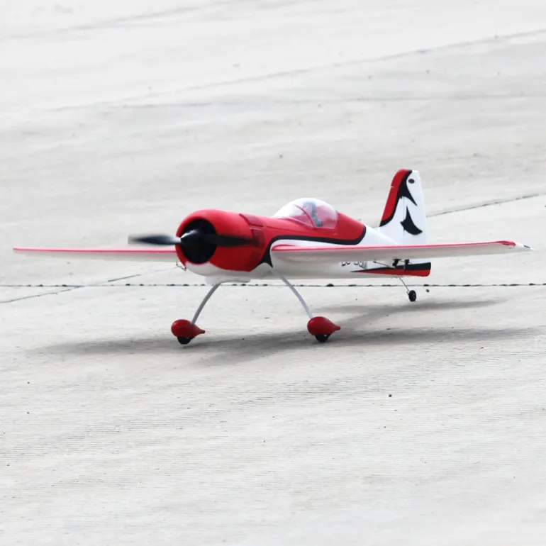 ✨🔄 Upgraded! Dynam Sukhoi SU-26M V2 Red 4S Aerobatic 3D Sport Plane 1200mm Wingspan