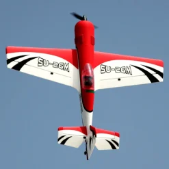 ✨🔄 Upgraded! Dynam Sukhoi SU-26M V2 Red 4S Aerobatic 3D Sport Plane 1200mm Wingspan